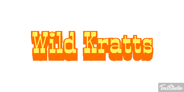Wild Kratts Текстовый эффект