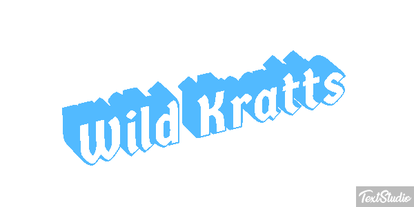 Wild Kratts Текстовый эффект