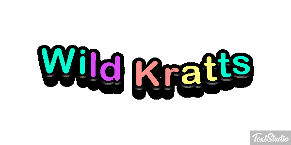 Wild Kratts Текстовый эффект