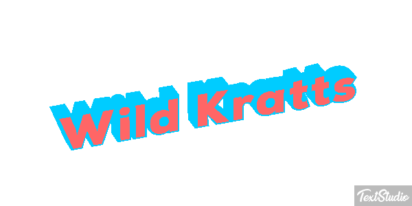 Wild Kratts Текстовый эффект