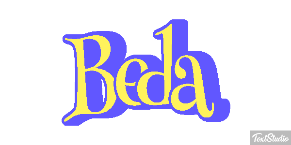 Beda Text effect