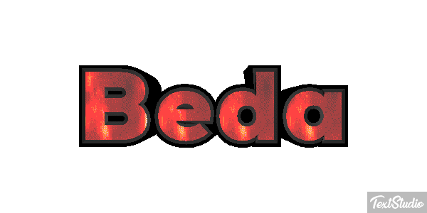 Beda Text effect
