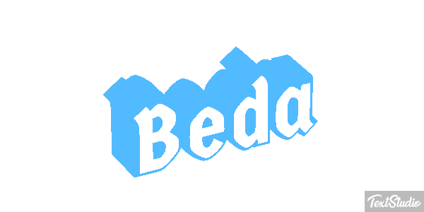 Beda Text effect