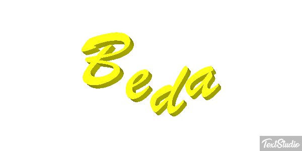 Beda Text effect