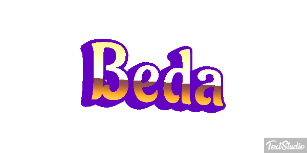 Beda Text effect