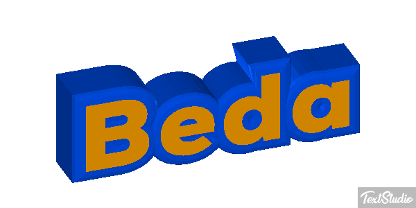 Beda Text effect