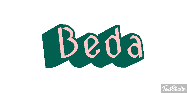 Beda Text effect