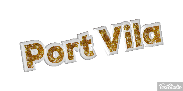 Port Vila Efecto de texto