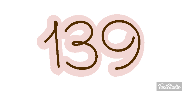 139 Text effect