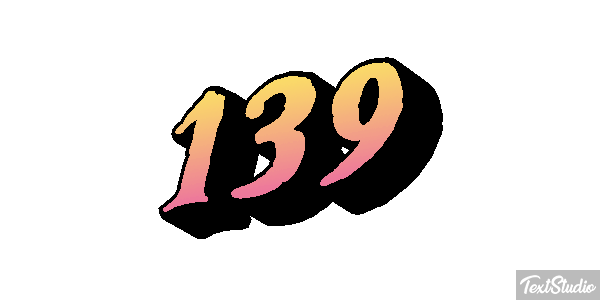 139 Text effect