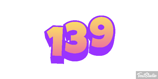 139 Text effect