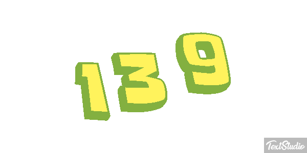 139 Text effect