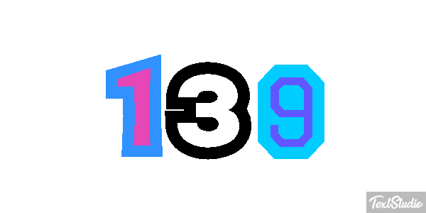 139 Text effect