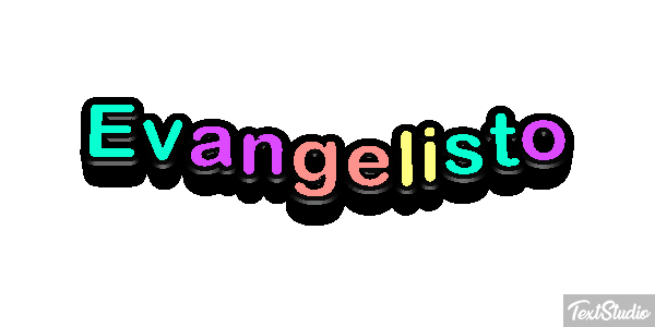 Evangelisto Text effect