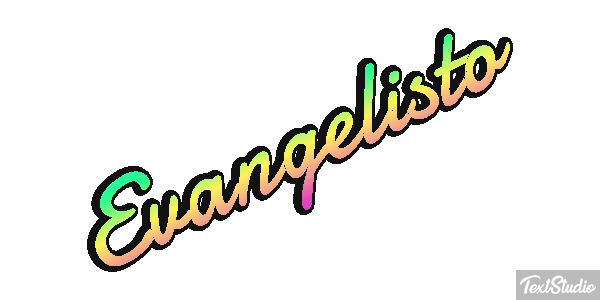 Evangelisto Text effect