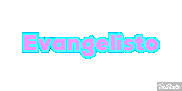 Evangelisto Text effect