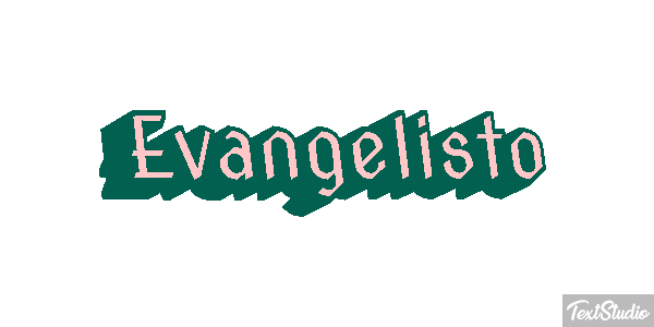 Evangelisto Text effect