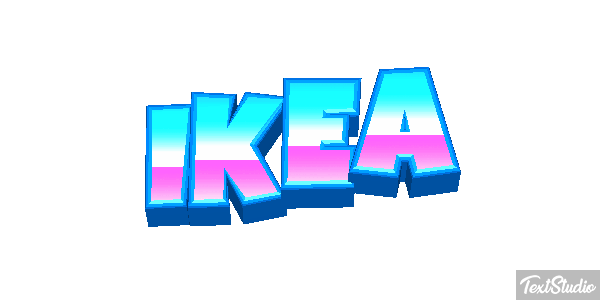 IKEA Text effect