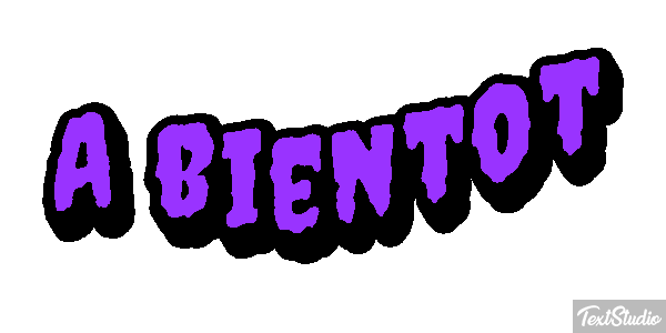 À bientôt Texteffekt