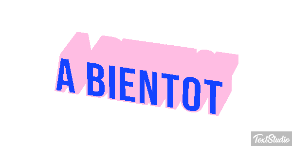 À bientôt Texteffekt