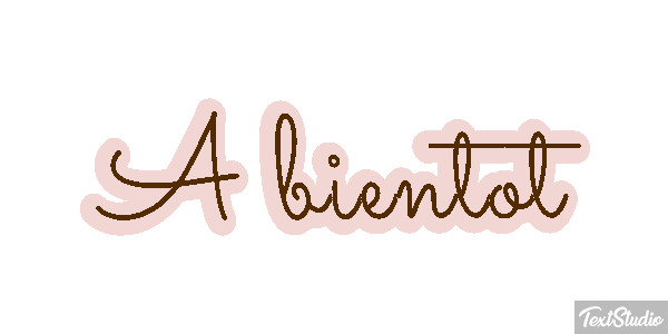 À bientôt Texteffekt