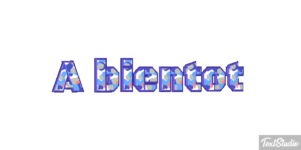 À bientôt Texteffekt