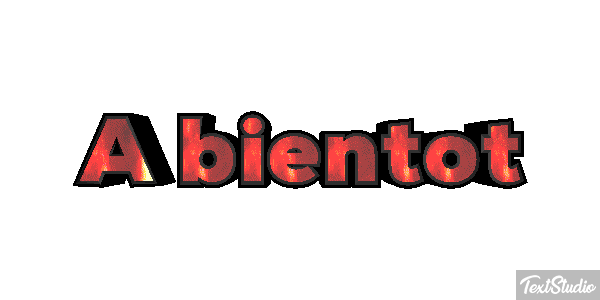À bientôt Texteffekt