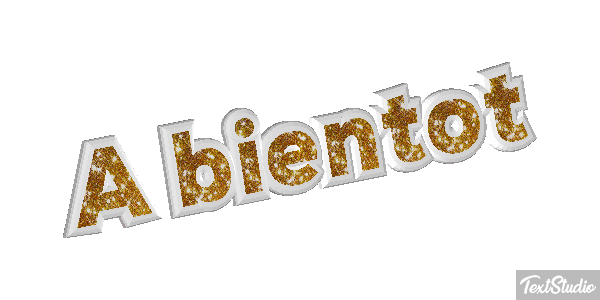À bientôt Texteffekt