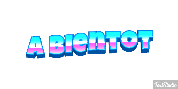 À bientôt Texteffekt