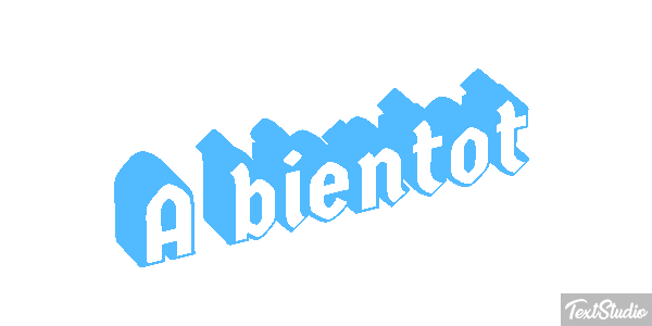 À bientôt Texteffekt