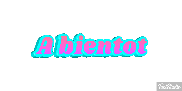 À bientôt Texteffekt