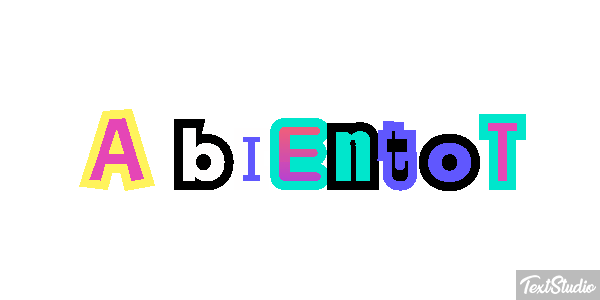 À bientôt Texteffekt