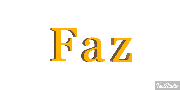Faz Efeito do texto