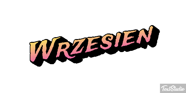 Wrzesień Texteffekt