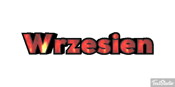 Wrzesień Texteffekt