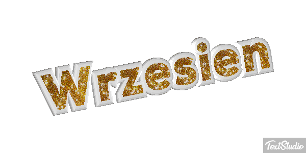 Wrzesień Texteffekt