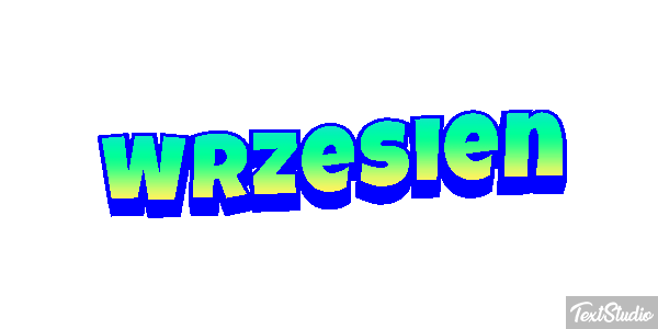 Wrzesień Texteffekt