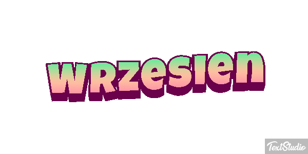 Wrzesień Texteffekt