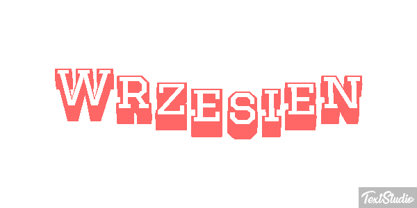 Wrzesień Texteffekt