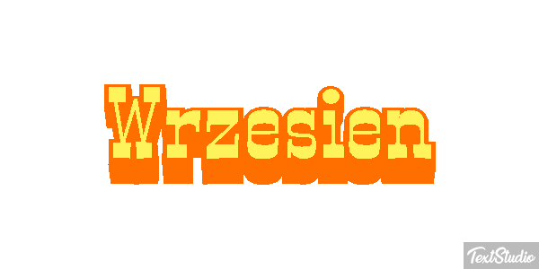 Wrzesień Texteffekt