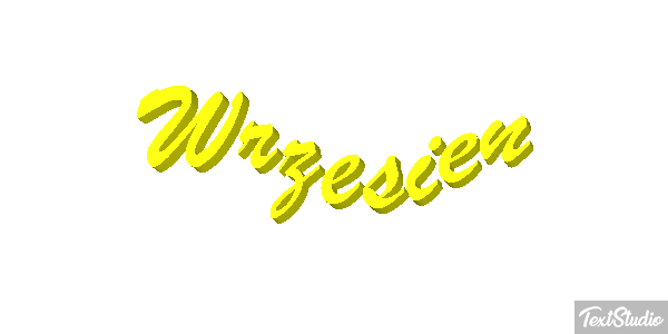 Wrzesień Texteffekt