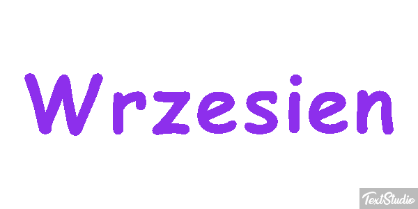 Wrzesień Texteffekt