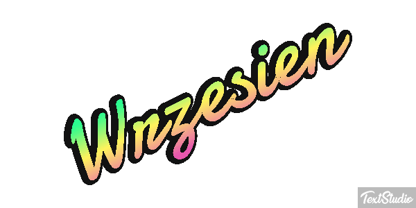 Wrzesień Texteffekt