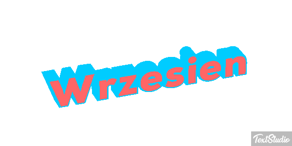 Wrzesień Texteffekt