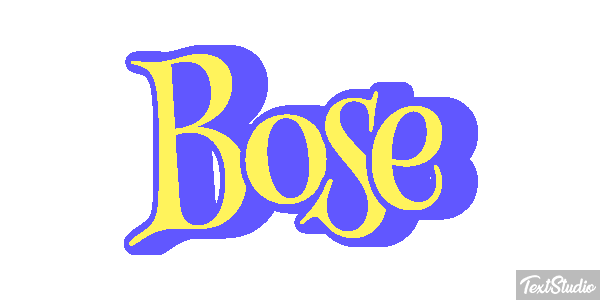 Bose Effetto testo