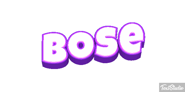 Bose Effetto testo