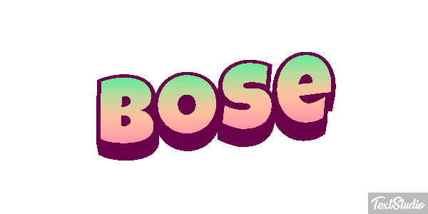 Bose Effetto testo