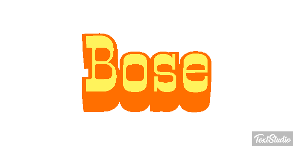 Bose Effetto testo
