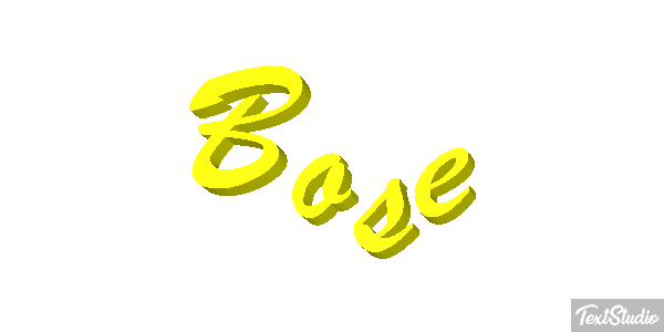 Bose Effetto testo