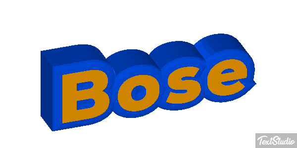Bose Effetto testo